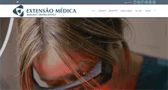 Desktop Screenshot of extensaomedica.com